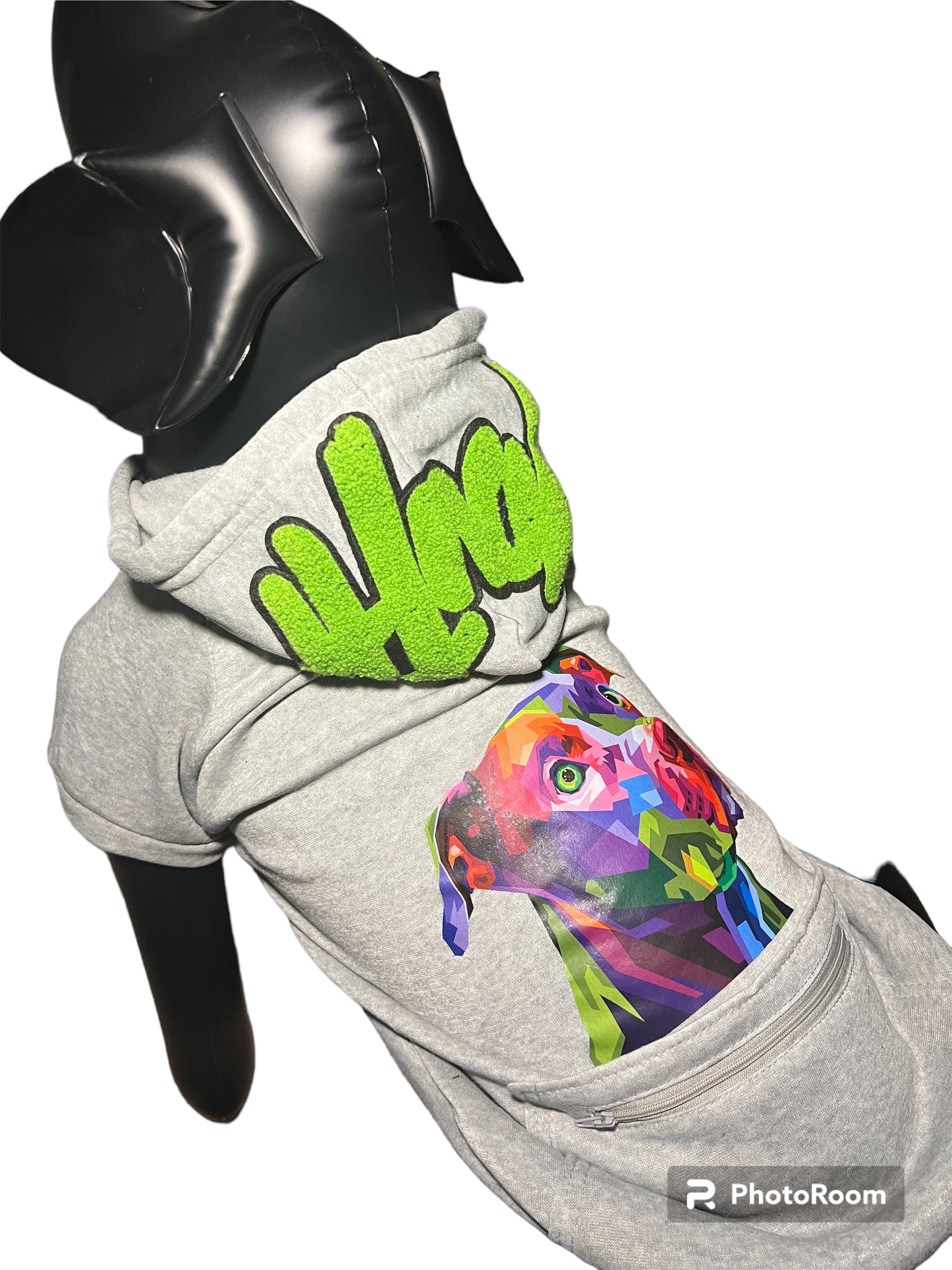 Pittie Abstract Hoodie